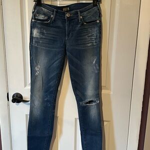 True Religion Casey Low Rise Super Skinny size 27